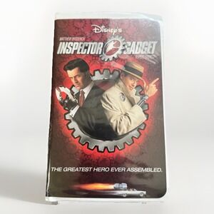 Inspector Gadget (VHS, 1999, Clam Shell Case) Disney Home Video 15802